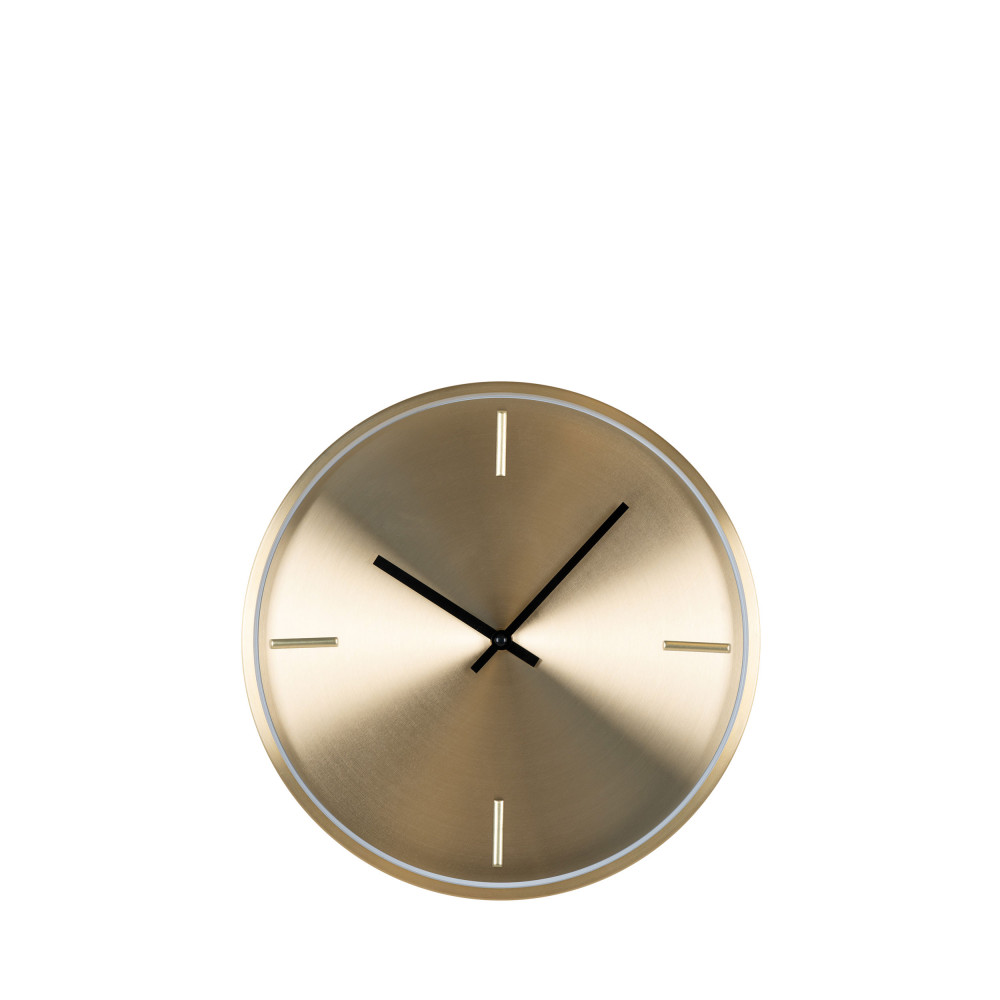 Istanbul - Horloge ronde en aluminium ø30cm - Couleur - Laiton