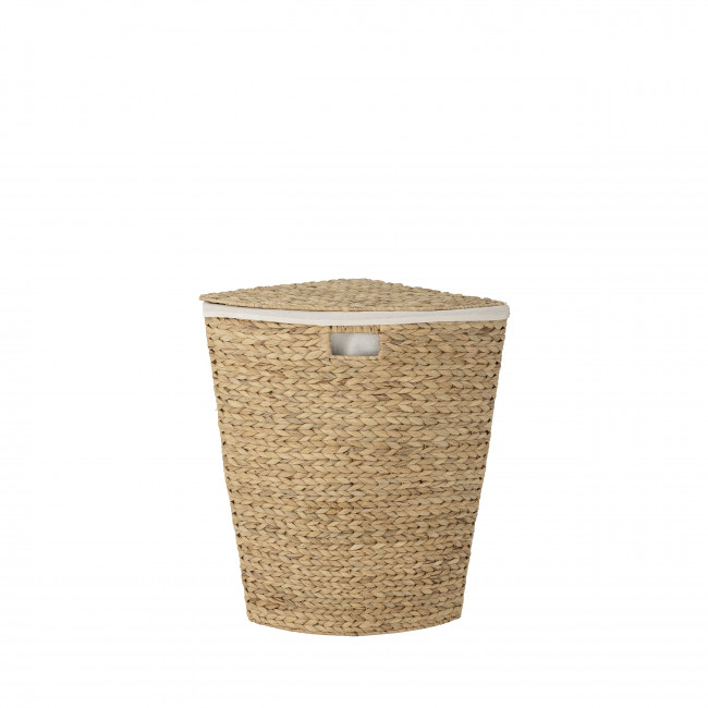 Soya - Panier à linge en jacinthe d'eau tressé