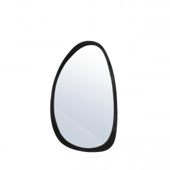 Plecto - Miroir organique en bois