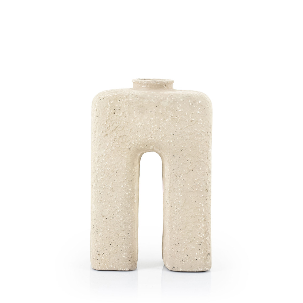 Arc - Vase en arc H38cm - Couleur - Beige