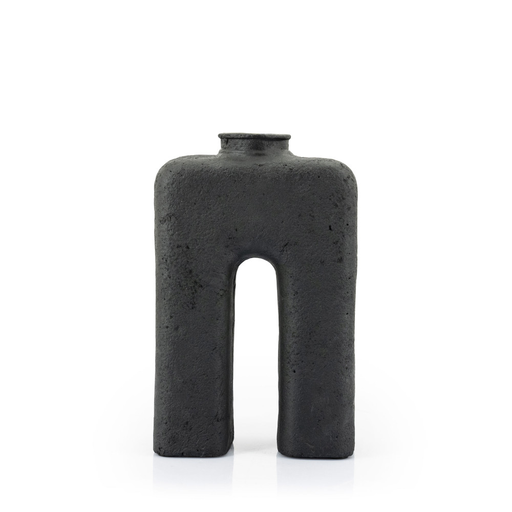 Arc - Vase en arc H38cm - Couleur - Noir