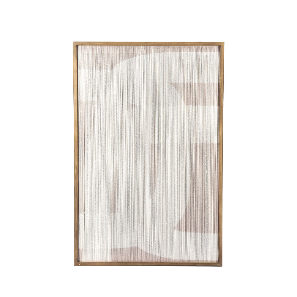 Yoko I - Tableau contemporain - Couleur - Blanc, Dimensions - 120x80 cm