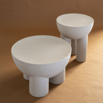 Ollie - Table d'appoint en métal ø59cm