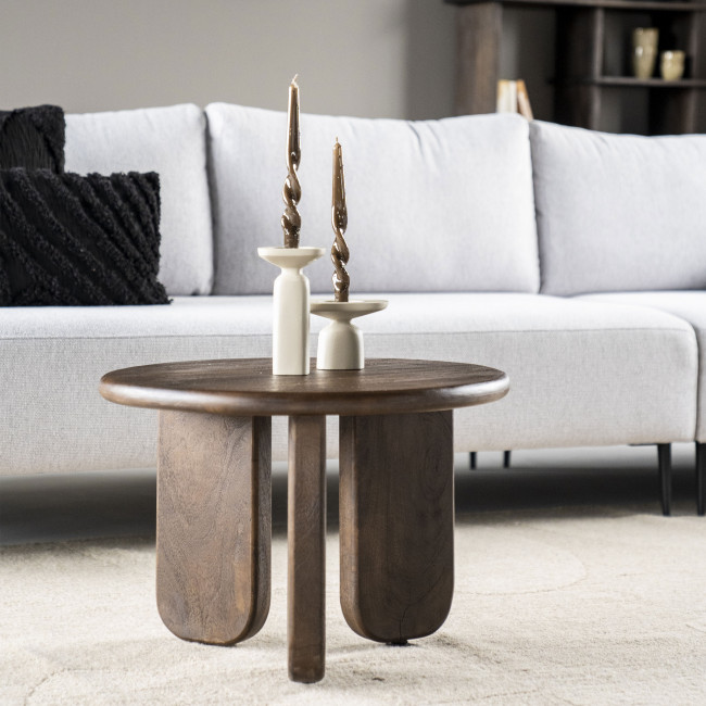 Odin - Table basse en bois ø60cm