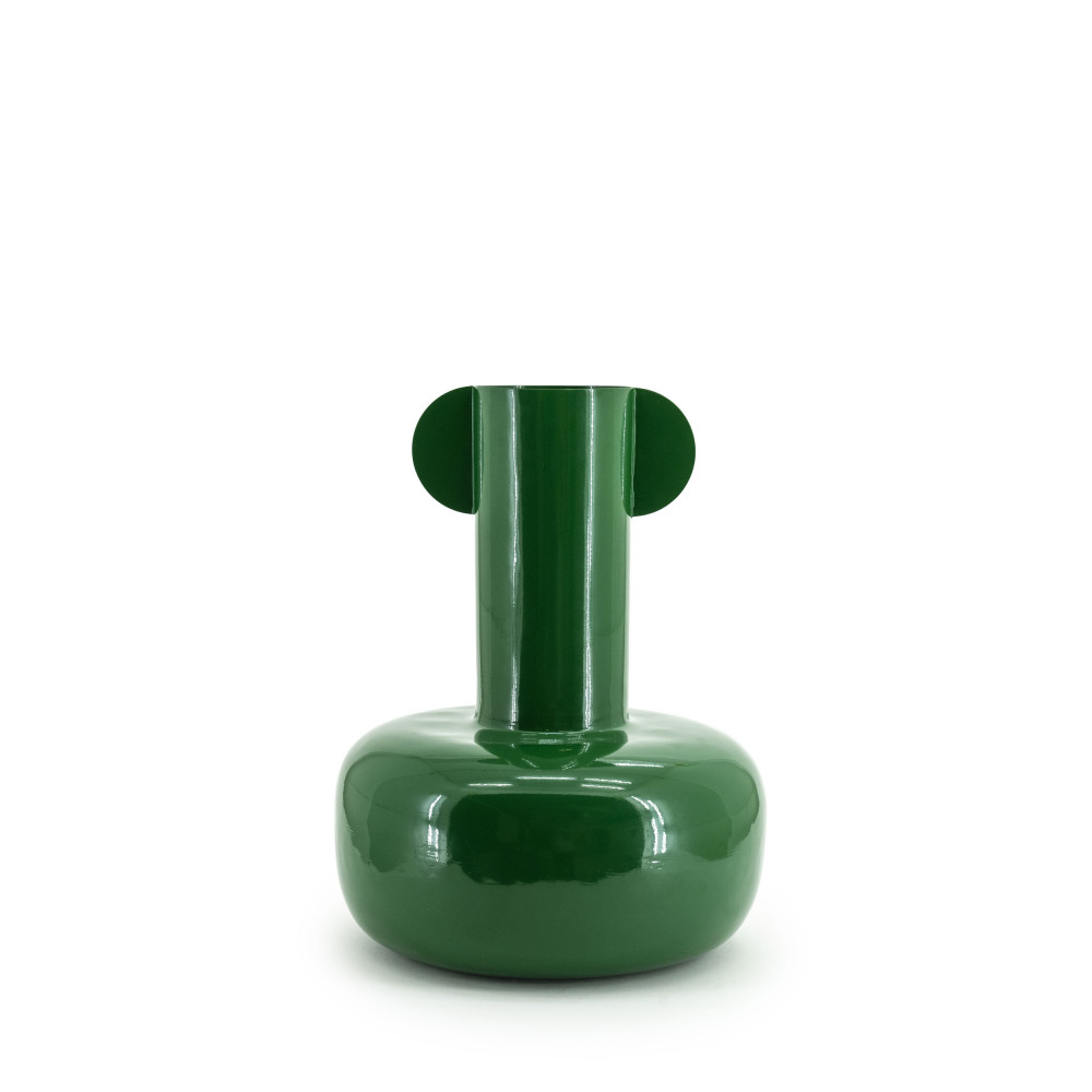 Bamba - Vase en métal - Couleur - Vert