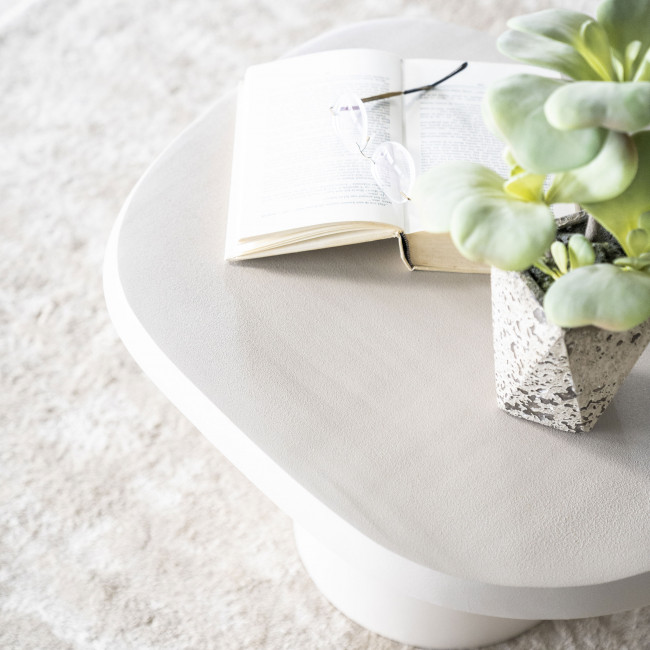 Sten - Table basse en aluminium 57x71cm