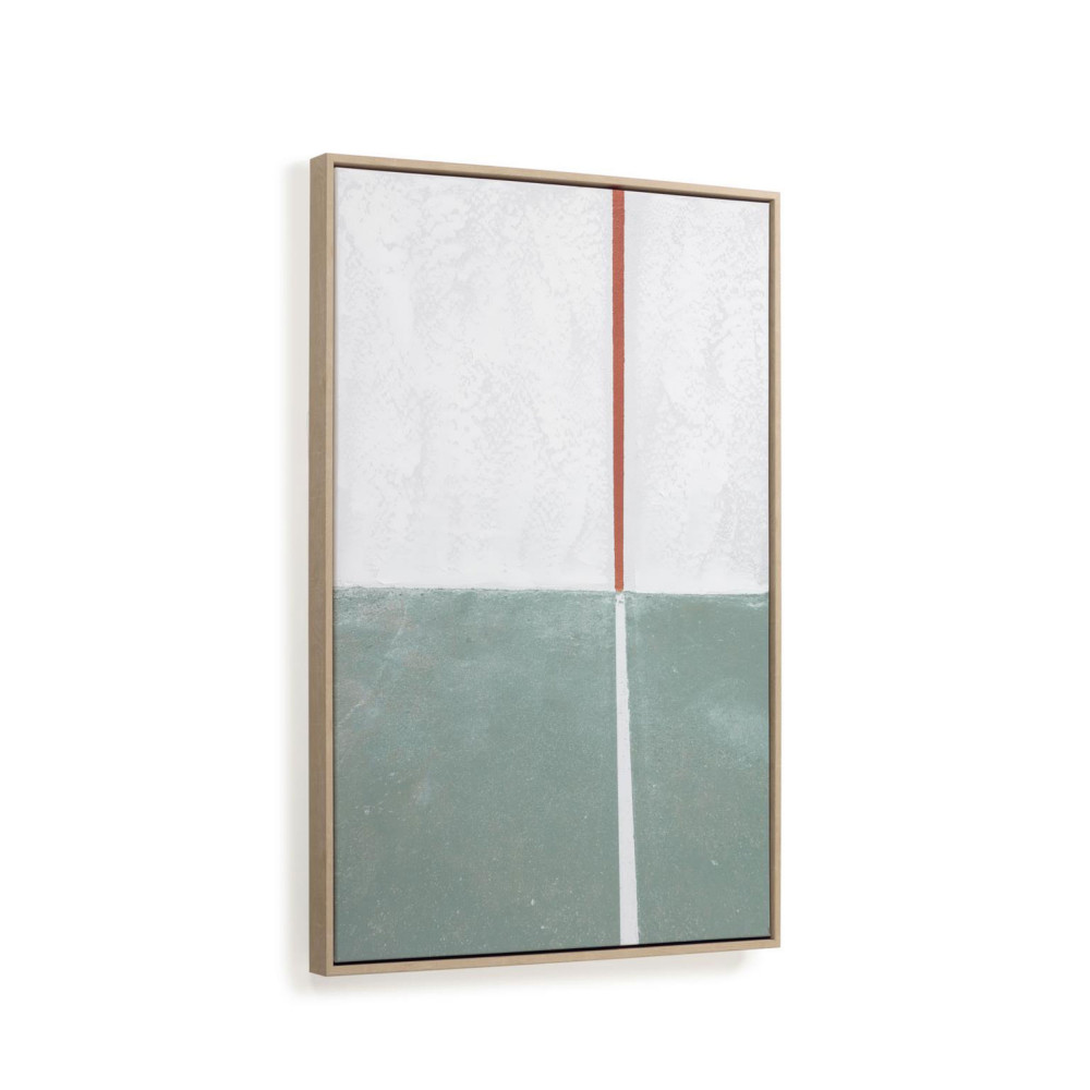 Malvern - Tableau contemporain - Couleur - Vert / Blanc