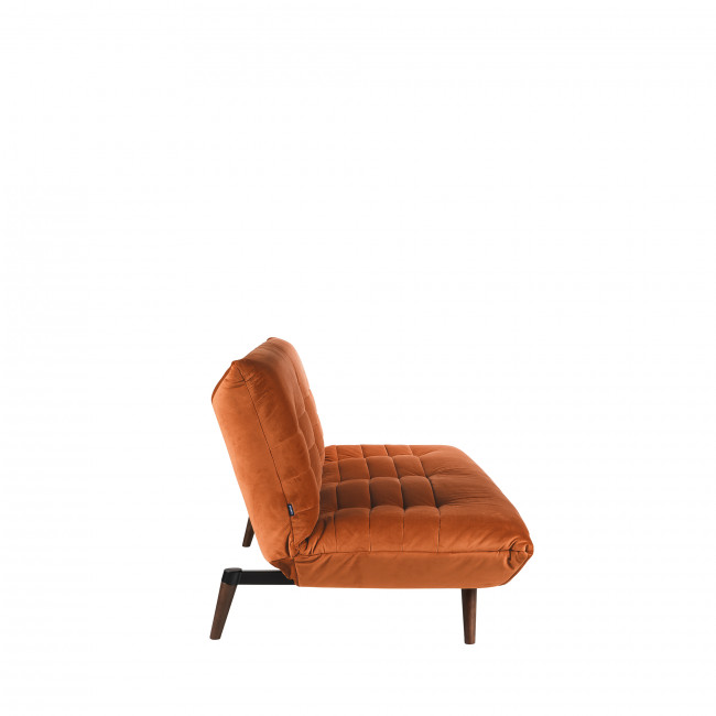 Tommy - Canapé convertible 3 places en velours