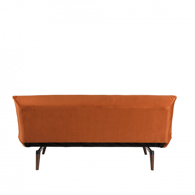 Tommy - Canapé convertible 3 places en velours