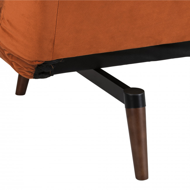 Tommy - Canapé convertible 3 places en velours