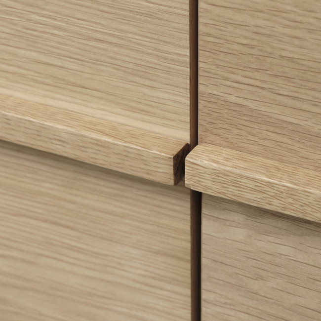 Clane - Buffet 3 portes 1 tiroir en bois L140cm