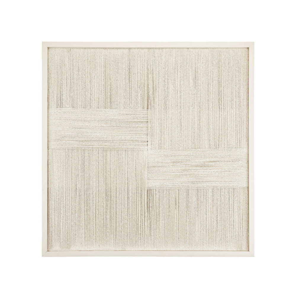 Lino II - Tableau carré - Couleur - Beige, Dimensions - 80x80 cm