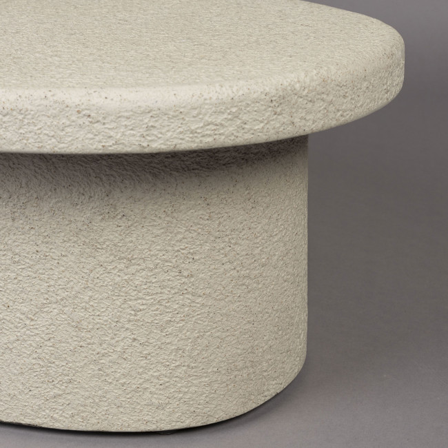 Veda - Table basse organique en marbre recyclé