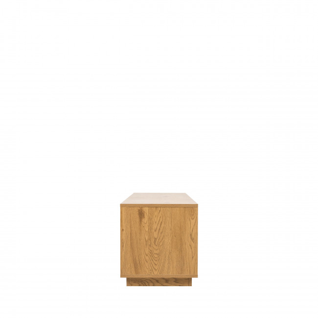 Since - Meuble tv 2 tiroirs, 2 niches en bois L180cm