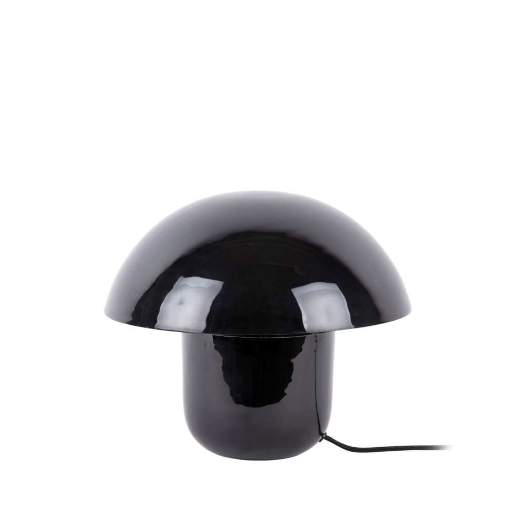 Fat Mushroom - Lampe à poser champignon en métal - Couleur - Noir