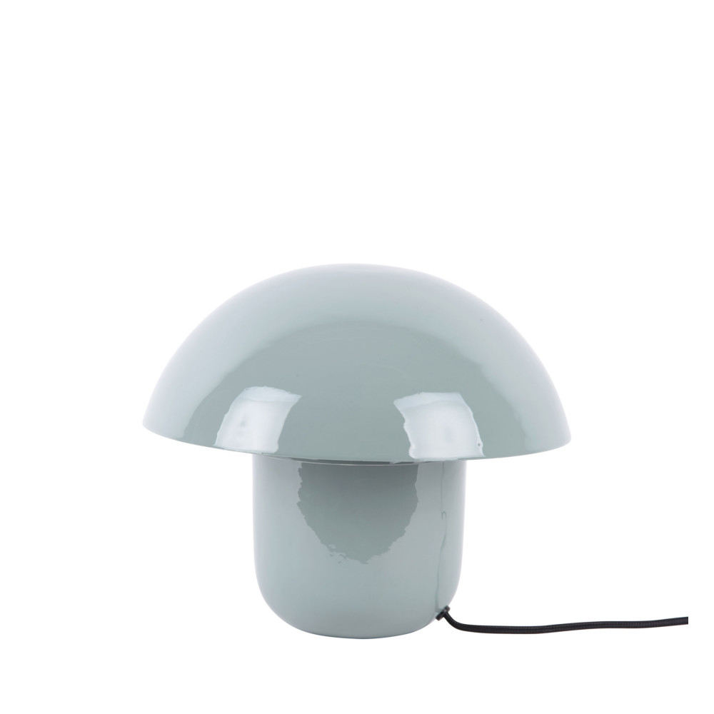 fat mushroom - lampe à poser champignon en métal - couleur - bleu clair