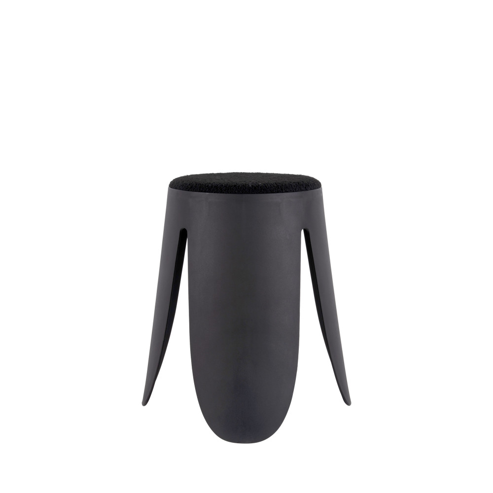 Savor - Tabouret en plastique H46cm - Couleur - Noir