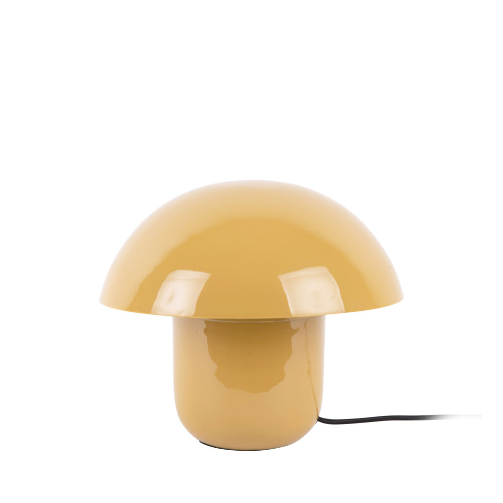 fat mushroom - lampe à poser champignon en métal - couleur - jaune