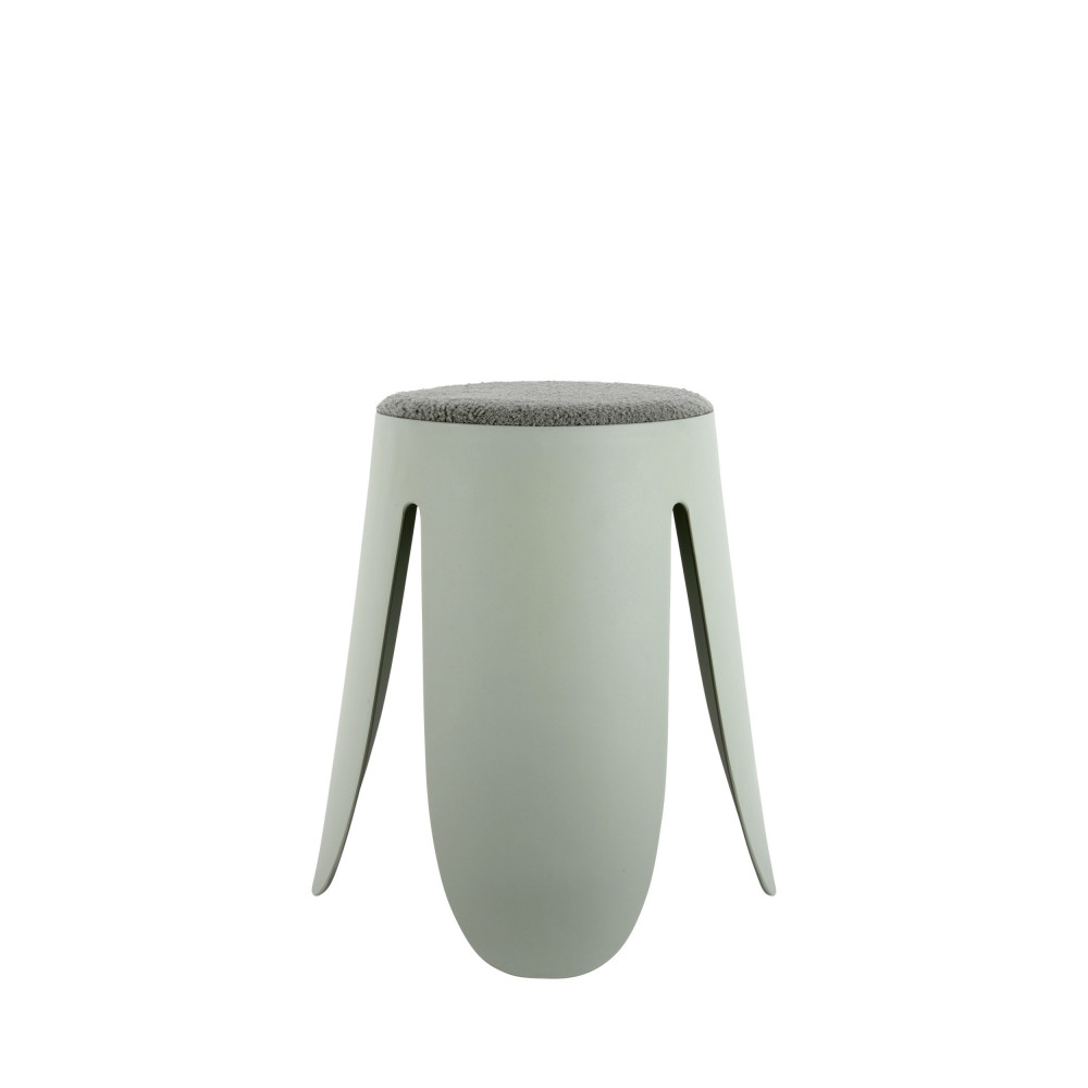 Savor - Tabouret en plastique H46cm - Couleur - Vert amande