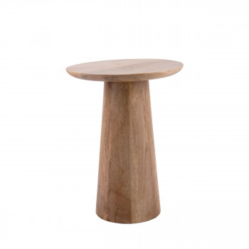 Force - Table d’appoint en bois de manguier ø35,5cm
