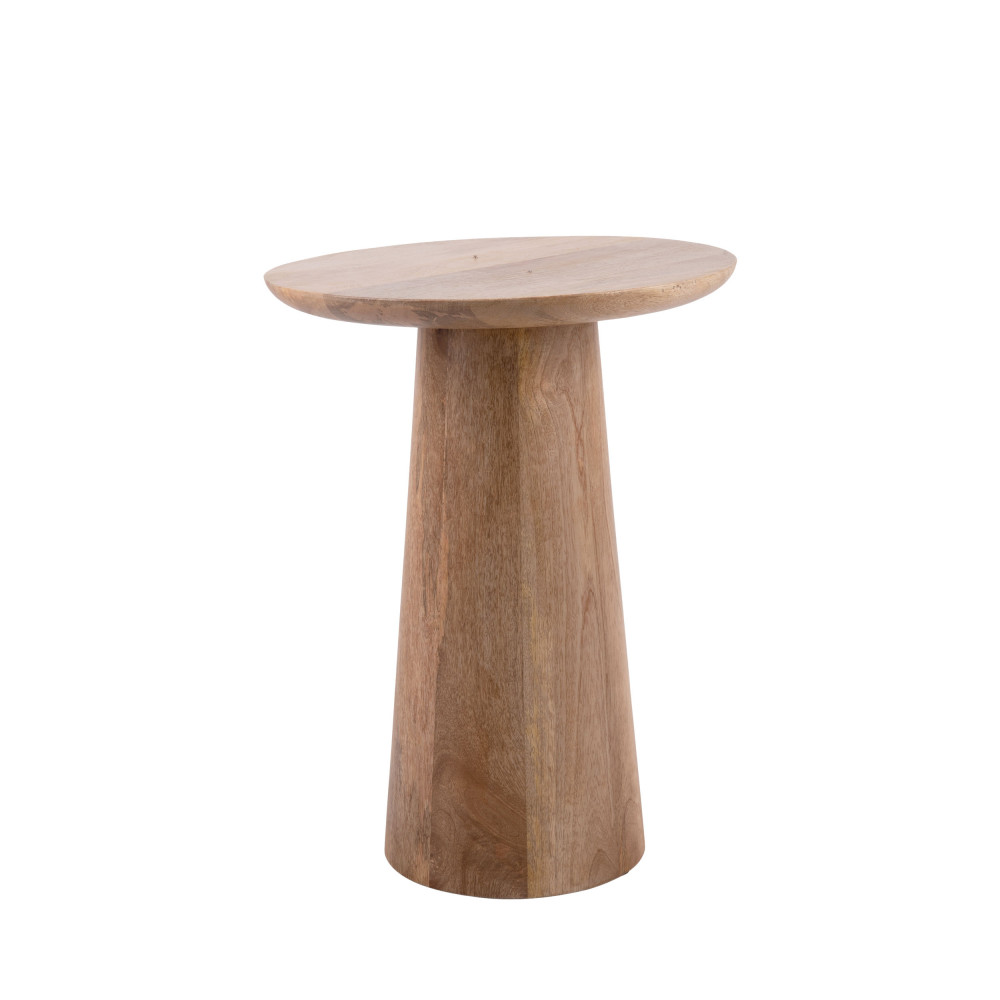 Force - Table d'appoint en bois de manguier ø35,5cm - Couleur - Bois clair