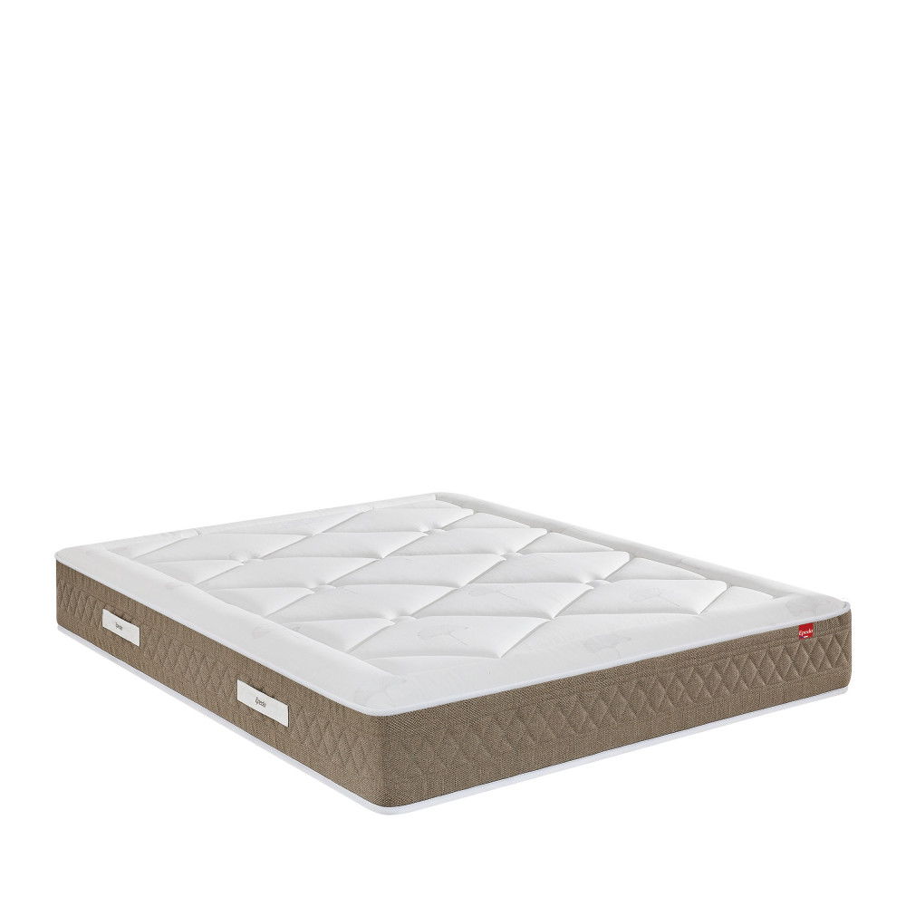 Néréide - Matelas 100% ressorts à mémoire de forme, épaisseur 28cm, accueil moelleux - Dimensions - 