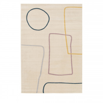 Carla - Tapis contemporain à motif géométrique