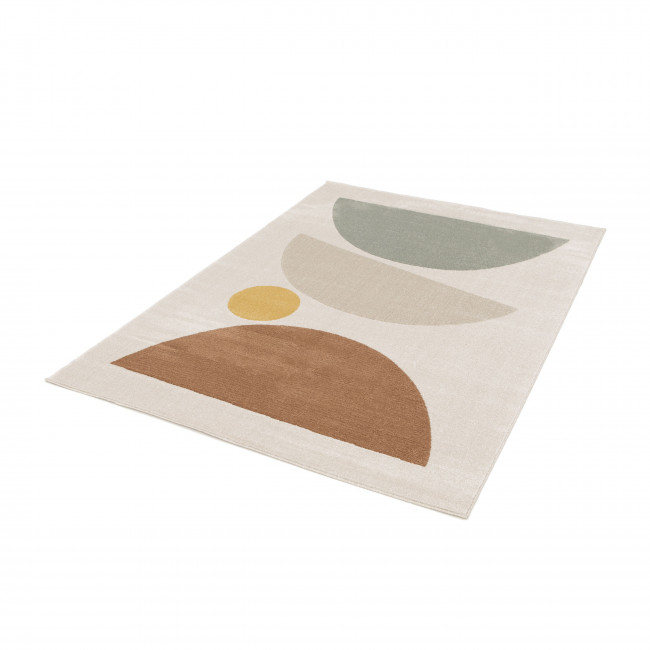 Léo - Tapis contemporain à motif géométrique