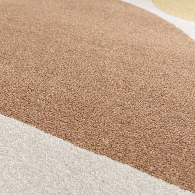 Léo - Tapis contemporain à motif géométrique