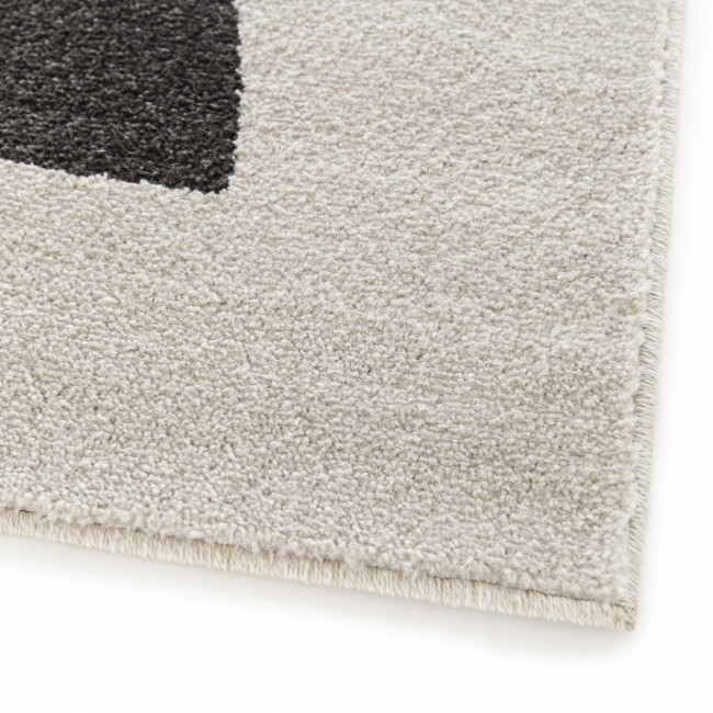 Léo II - Tapis contemporain à motif géométrique