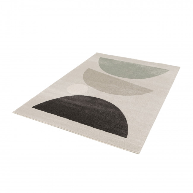 Léo II - Tapis contemporain à motif géométrique
