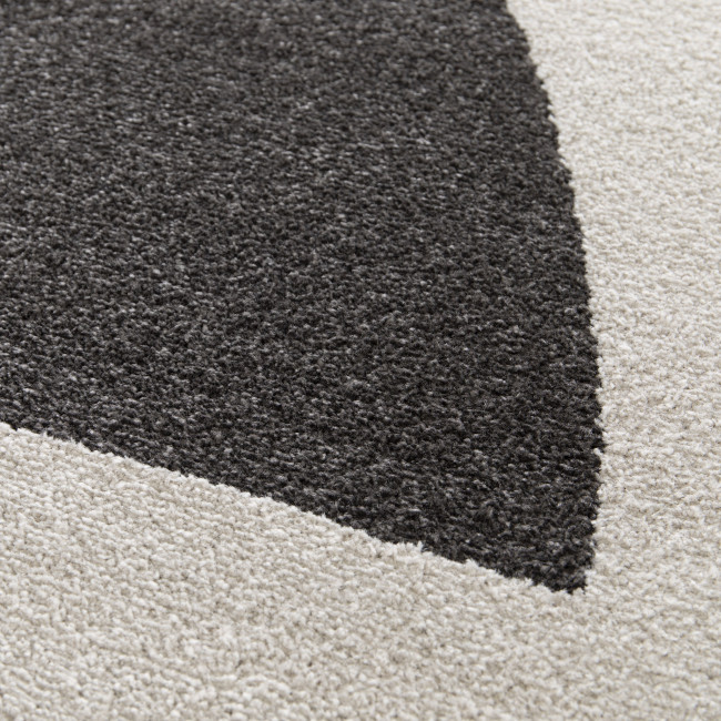 Léo II - Tapis contemporain à motif géométrique