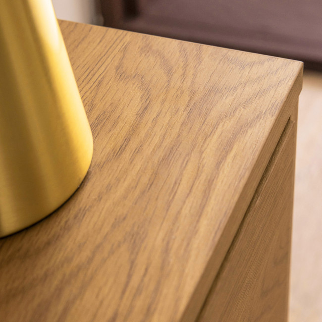 Since - Meuble tv 2 tiroirs, 2 niches en bois L180cm