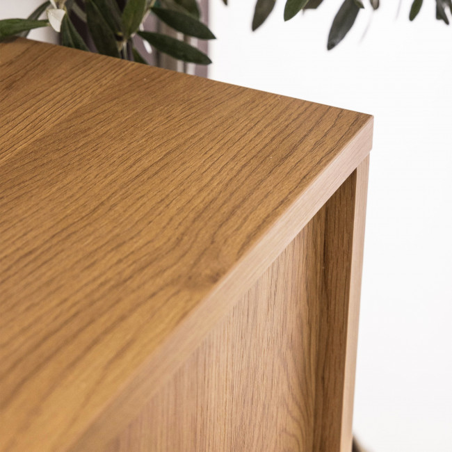 Since - Buffet 2 portes, 3 tiroirs en bois L180cm