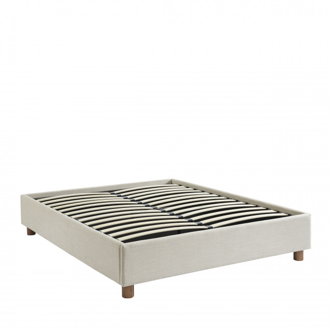 Millo - Lit coffre en tissu 160x200cm