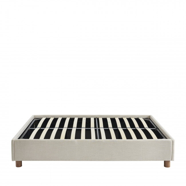 Millo - Lit coffre en tissu 160x200cm