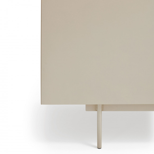 Otto - Meuble TV 2 portes, 2 tiroirs en bois L180 cm