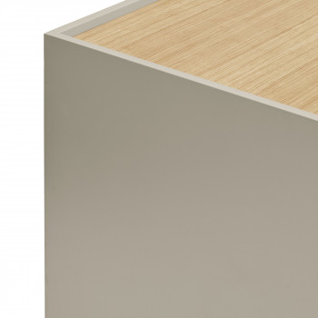 Otto - Buffet 3 portes, 3 tiroirs en bois L180 cm