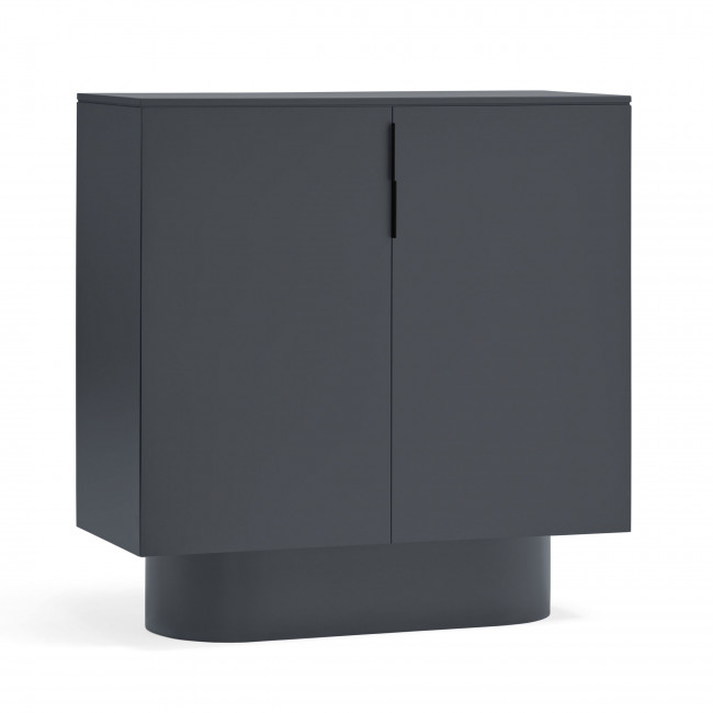 Totem - Buffet haut 2 portes en bois L100 cm