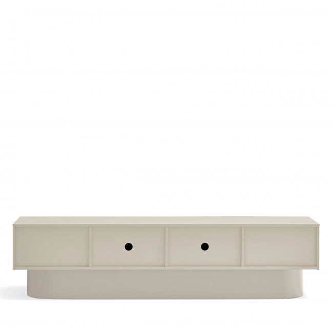 Totem - Meuble TV 4 portes en bois L200 cm