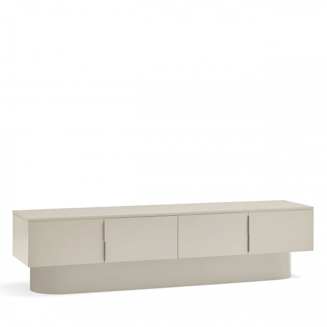 Totem - Meuble TV 4 portes en bois L200 cm