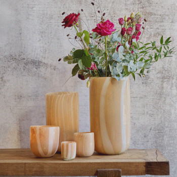 Cannes - Vase en verre ø13cm