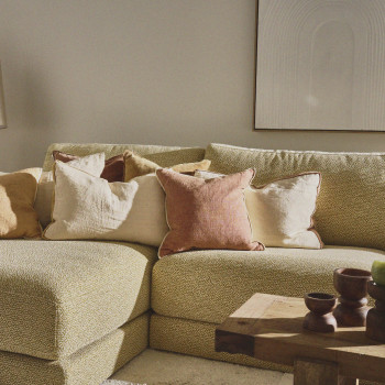 Opposites - Coussin en lin 45x45cm