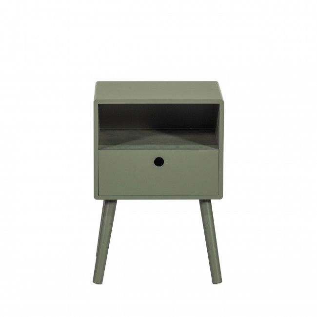 Ozzy - Table de chevet 1 tiroir, 1 niche en bois