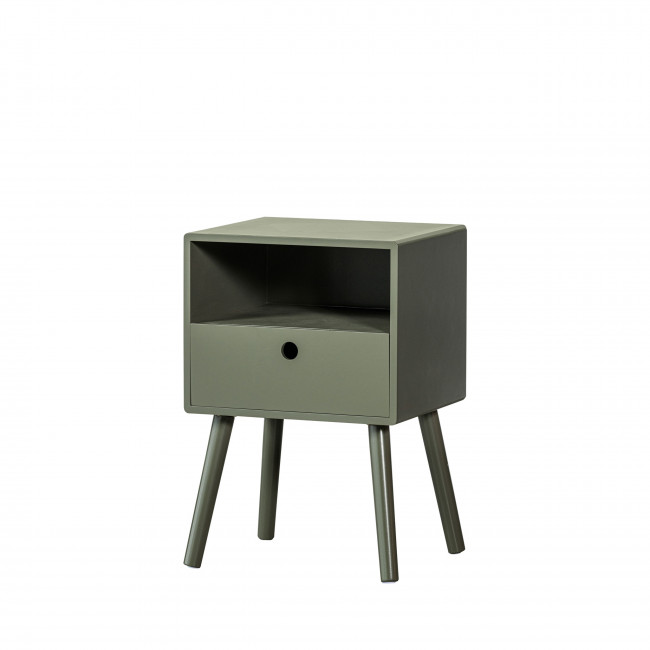 Ozzy - Table de chevet 1 tiroir, 1 niche en bois