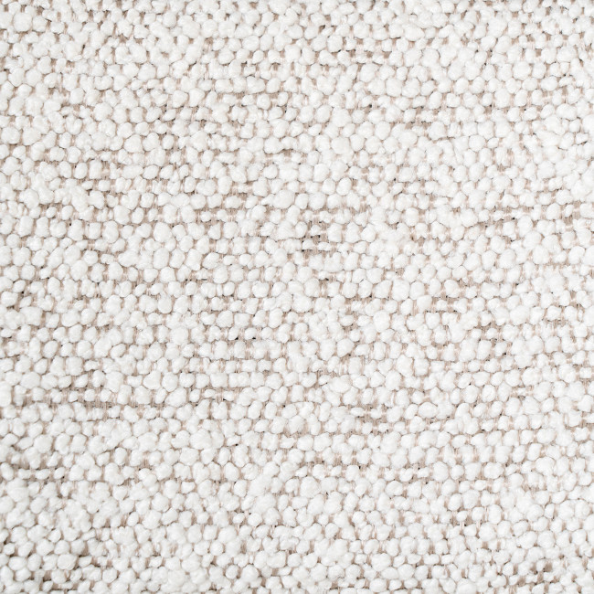 Badalona - Lot de 2 chaises en tissu bouclette et métal