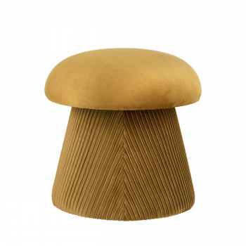 Hampton - Pouf champignon en velours