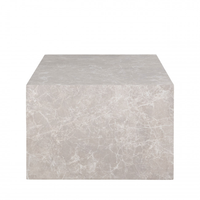 Prague - Table basse effet marbre