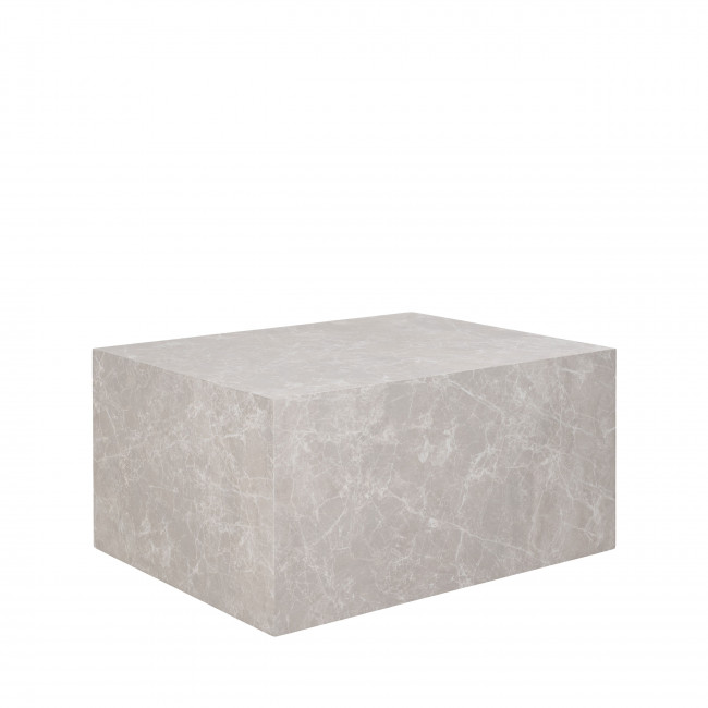 Prague - Table basse effet marbre