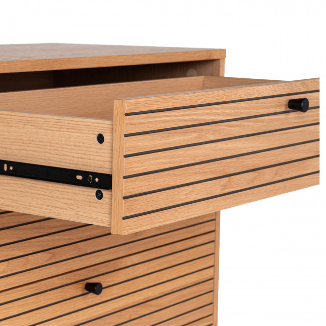 Kyoto - Commode 4 tiroirs en bois L40cm